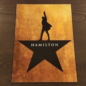 Official Hamilton musical photo book.